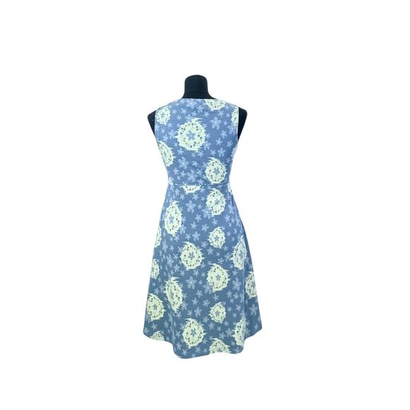 Toad&Co Blue Rose Marie Sleeveless Dress - Size Small - Picture 6 of 9